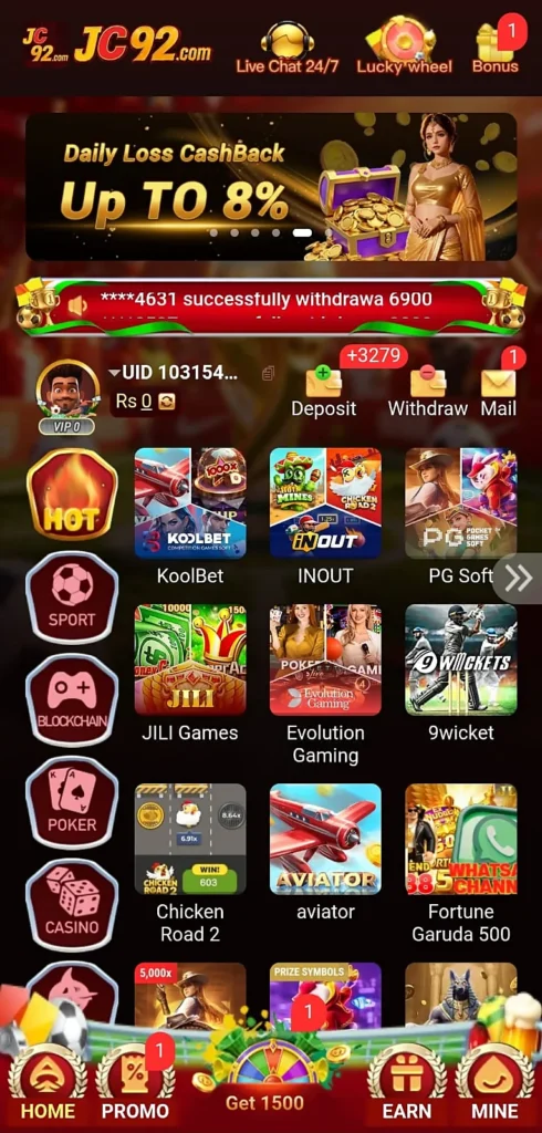 JC92 Game Download APK 2026