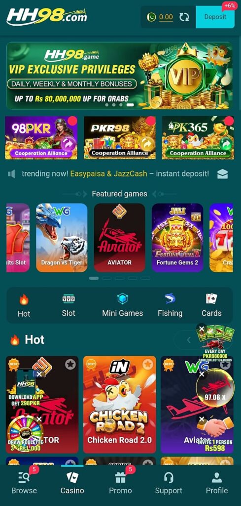 HH98 Game Download APK 2026