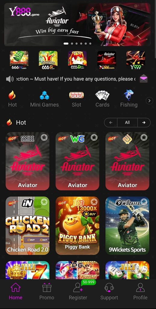 Y888 Game Download APK 2026