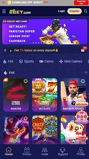 8BET  Game Download APK 2026